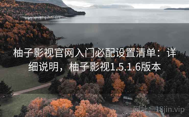 柚子影视官网入门必配设置清单：详细说明，柚子影视1.5.1.6版本